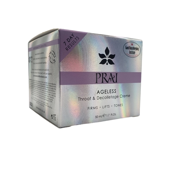 Prai Ageless Throat & Decolletage Creme 1.7 oz Firming Neck Anti-Aging Cream - Picture 2 of 9